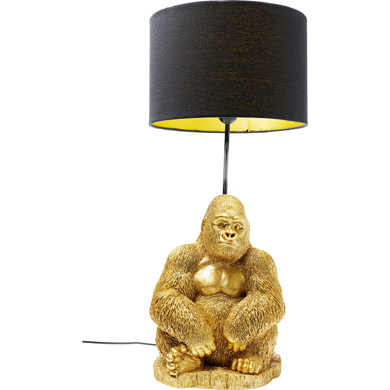 Настольная лампа Golden Gorilla Черный Золотой Настольная лампа Golden Gorilla Черный Золотой в Твери | Loft Concept