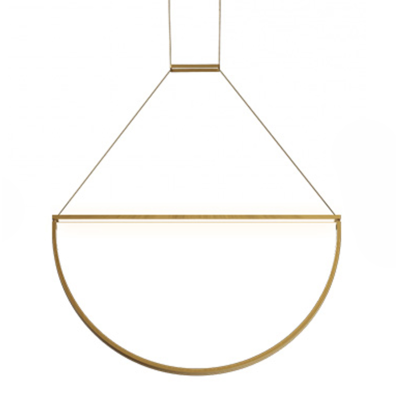 Подвесной светильник Solana Hanging lamp Золотой Подвесной светильник Solana Hanging lamp Золотой в Твери | Loft Concept