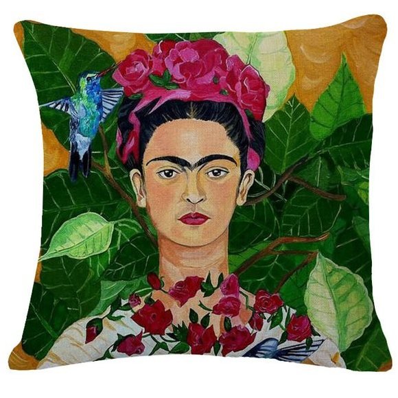 Декоративная подушка Frida Kahlo 4 Декоративная подушка Frida Kahlo 4 в Твери | Loft Concept