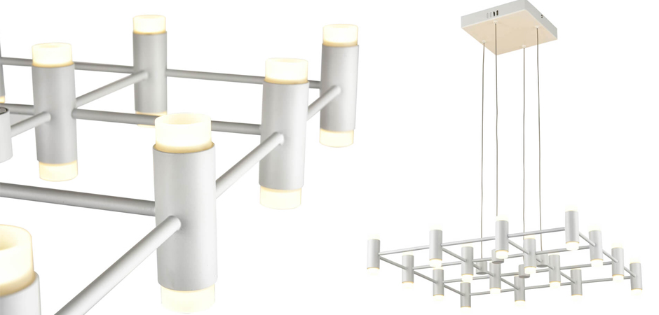 Люстра Rigor & Conciseness Lighting Round Plafond White Люстра Rigor & Conciseness Lighting Round Plafond White - Loft-Concept в Твери