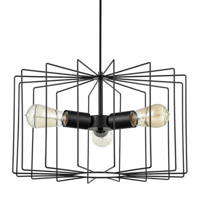 Люстра Cage Wire Color black Черный Люстра Cage Wire Color black Черный в Твери | Loft Concept
