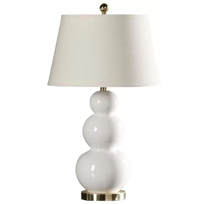 Настольная лампа Gourd Lamp Белый Настольная лампа Gourd Lamp Белый в Твери | Loft Concept