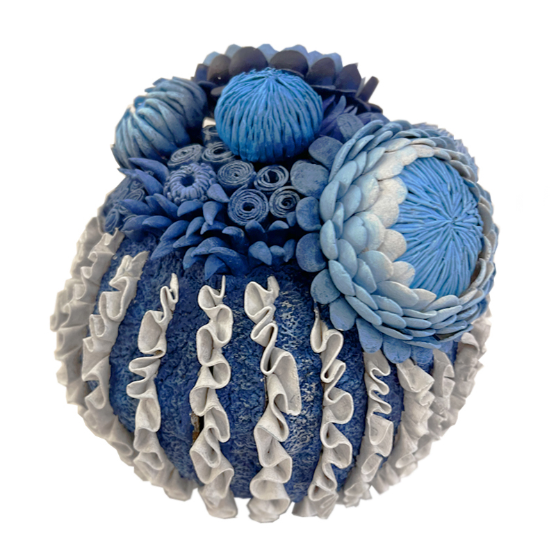 Статуэтка тропический фрукт Pandora Tropical Fruit Blue and White Синий Белый Статуэтка тропический фрукт Pandora Tropical Fruit Blue and White Синий Белый в Твери | Loft Concept