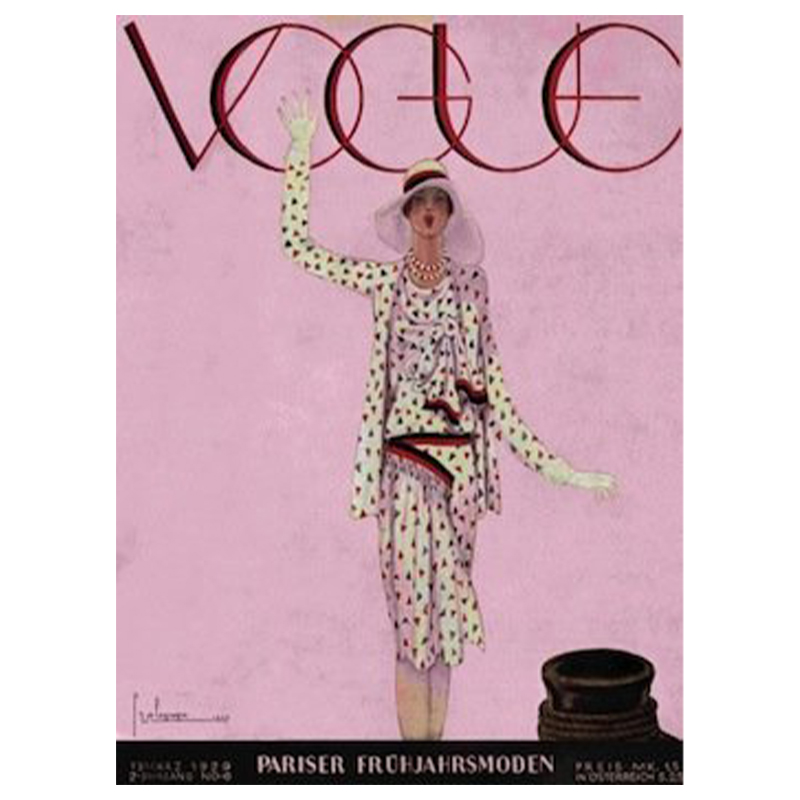 Постер Vogue Cover 1929 March Постер Vogue Cover 1929 March в Твери | Loft Concept