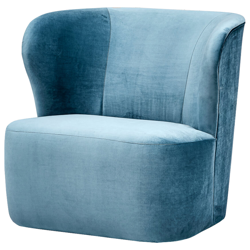 Кресло Hortense Chair Blue Голубой Кресло Hortense Chair Blue Голубой в Твери | Loft Concept