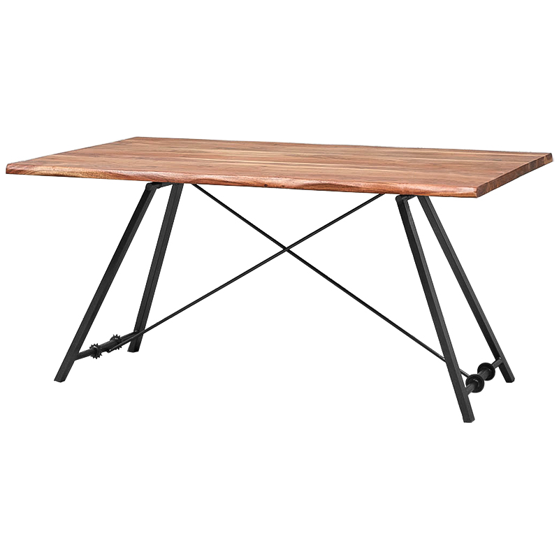 Рабочий стол Corey Loft Desk Коричневый Черный Рабочий стол Corey Loft Desk Коричневый Черный в Твери | Loft Concept