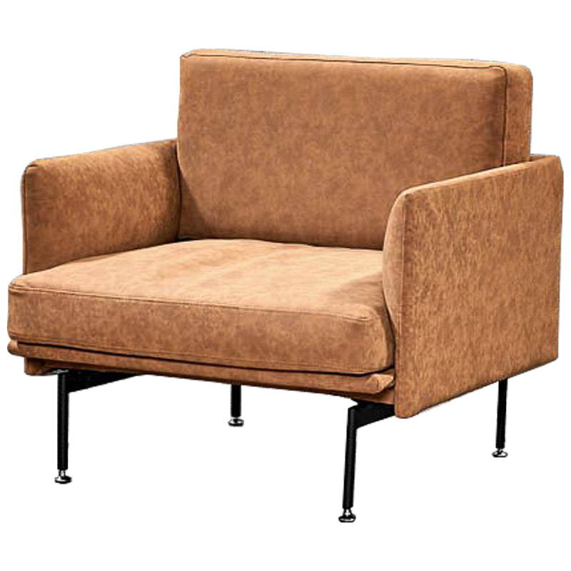 Кресло Dirceu Chair Карамель Черный Кресло Dirceu Chair Карамель Черный в Твери | Loft Concept