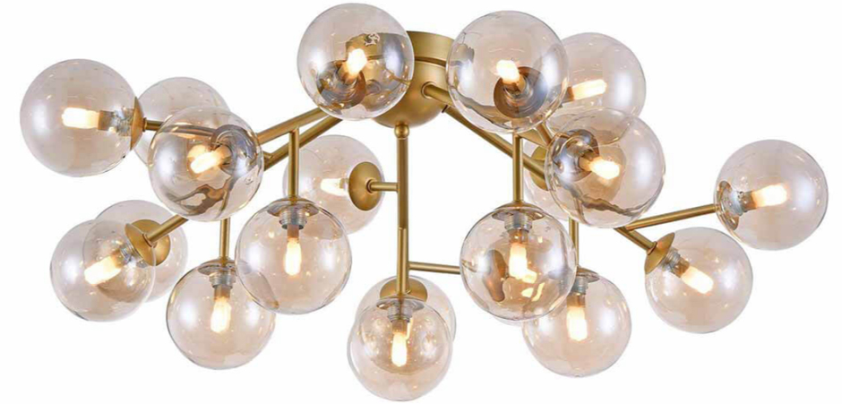 Потолочный Светильник Berries Chandelier Amber 75 - Loft-Concept в Твери