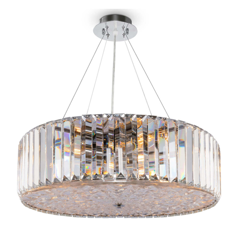 Люстра Odília Chandelier Хром Прозрачный Люстра Odília Chandelier Хром Прозрачный в Твери | Loft Concept