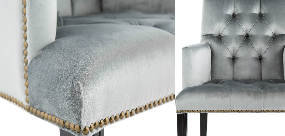 Стул с подлокотниками Parisian Сhic Silver Стул с подлокотниками Parisian Сhic Silver - Loft-Concept в Твери