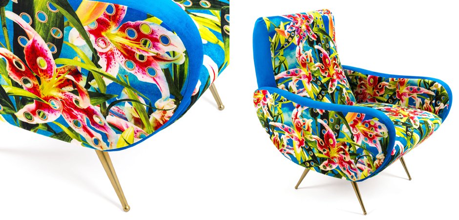Кресло Seletti Armchair Flowers with holes Кресло Seletti Armchair Flowers with holes - Loft-Concept в Твери