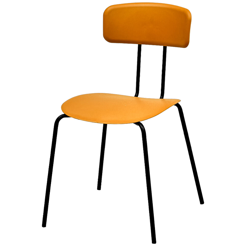 Стул Tyler Loft Stool Orange Оранжевый Черный Стул Tyler Loft Stool Orange Оранжевый Черный в Твери | Loft Concept