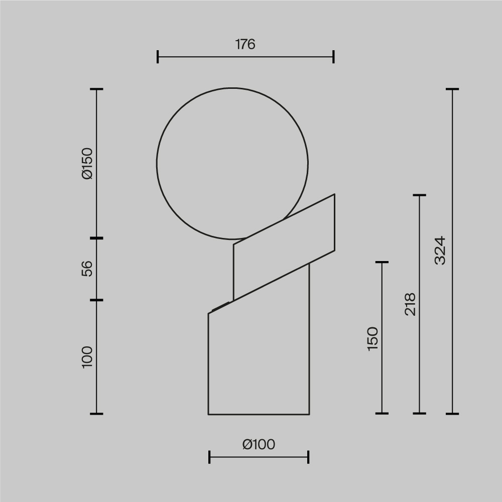 Настольный светильник Divario 3000К 3Вт в Твери