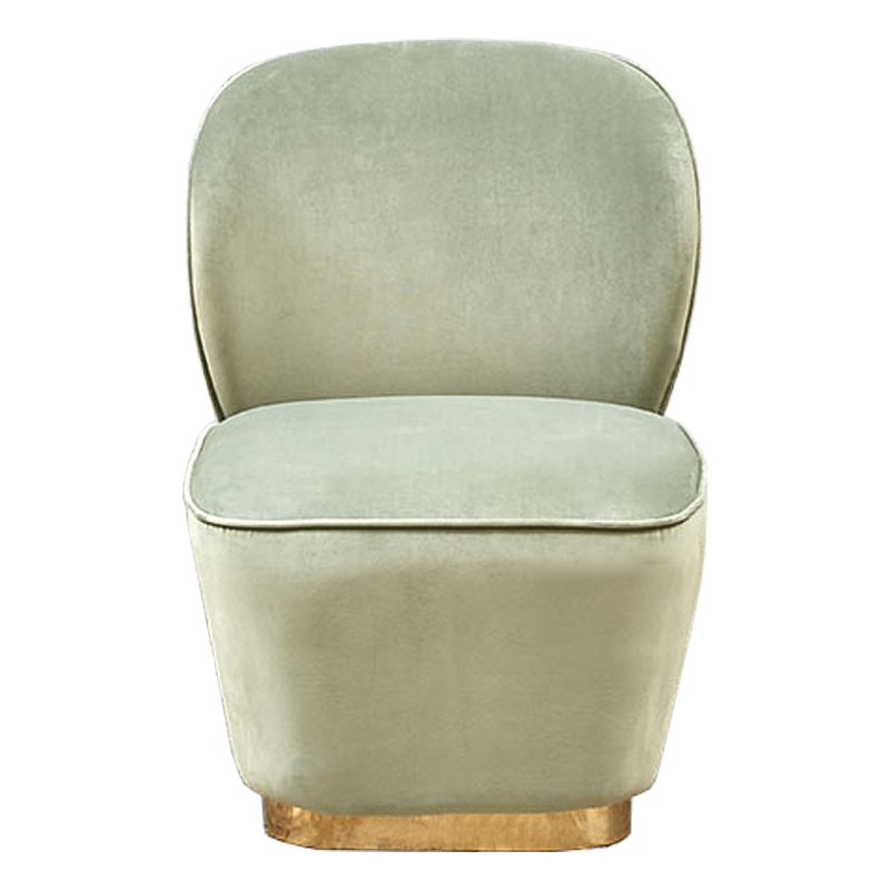 Кресло Petal Armchair Зеленый шалфей Глянцевое золото Кресло Petal Armchair Зеленый шалфей Глянцевое золото в Твери | Loft Concept