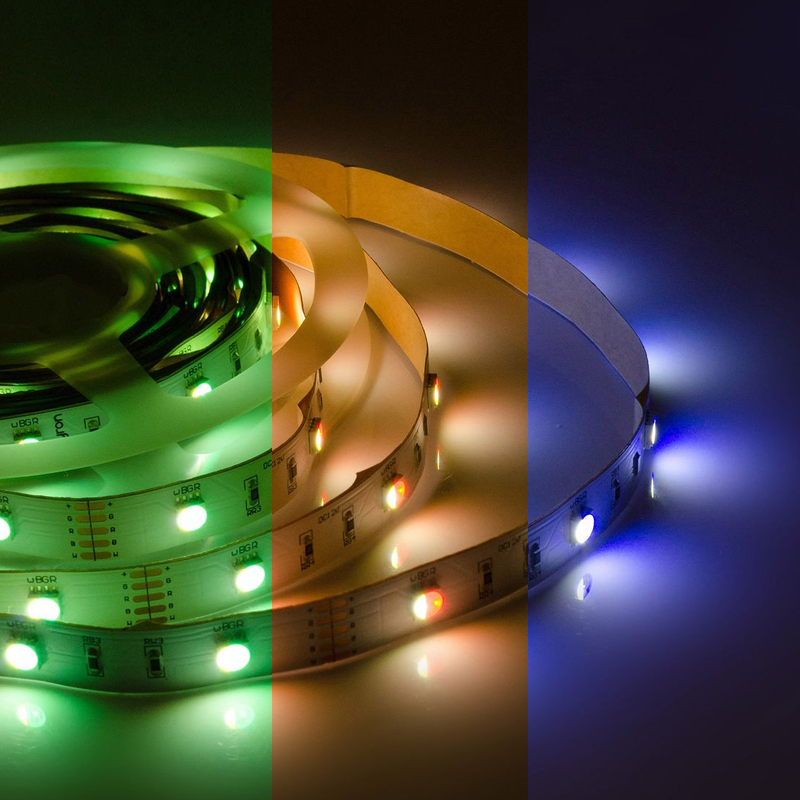 Светодиодная лента 7,2W/m 30LED/m 5050SMD разноцветная 5М Белый Светодиодная лента 7,2W/m 30LED/m 5050SMD разноцветная 5М Белый в Твери | Loft Concept