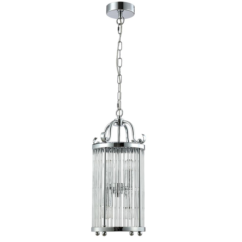 Подвесной светильник Gorden Chrome Hanging Lamp Прозрачное Стекло Хром Подвесной светильник Gorden Chrome Hanging Lamp Прозрачное Стекло Хром в Твери | Loft Concept