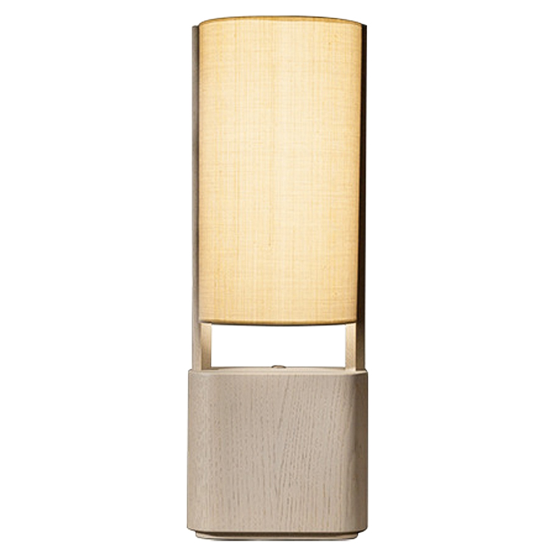 Настольная лампа Raulf Table Lamp Бежевый Белый Настольная лампа Raulf Table Lamp Бежевый Белый в Твери | Loft Concept