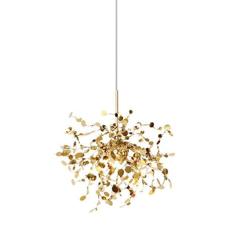 Люстра Terzani Argent Suspension Gold Pendant lamp 50 Золотой Люстра Terzani Argent Suspension Gold Pendant lamp 50 Золотой в Твери | Loft Concept