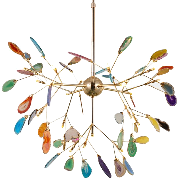 Люстра Agate Multicolor Глянцевое золото Люстра Agate Multicolor Глянцевое золото в Твери | Loft Concept