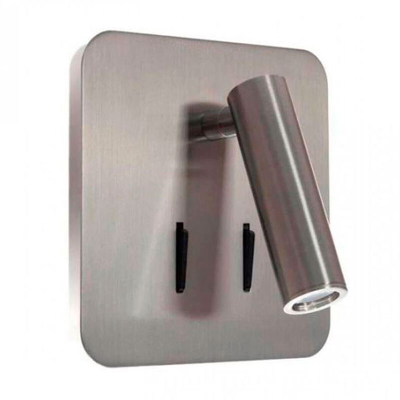 Бра Chelsom WALL LED DOCK Silver Square Серебряный Бра Chelsom WALL LED DOCK Silver Square Серебряный в Твери | Loft Concept