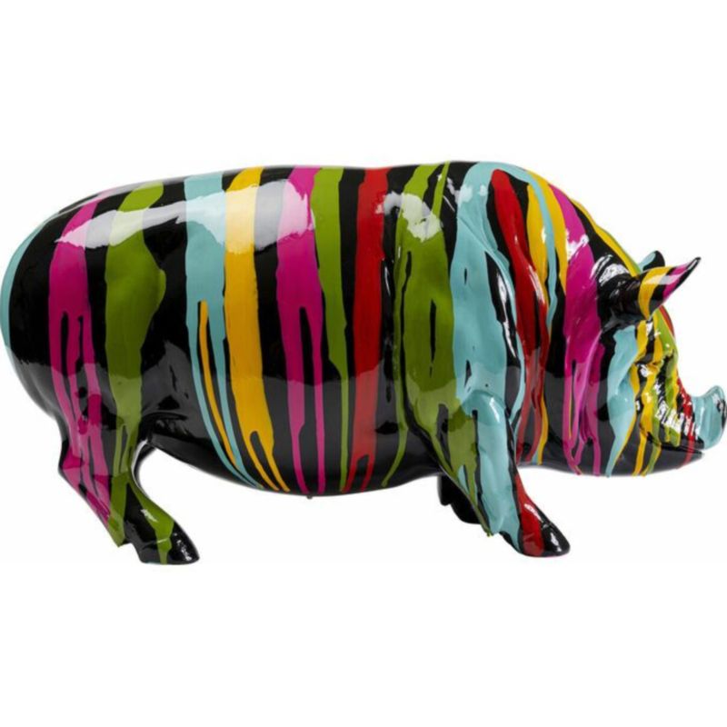 Статуэтка Designer pig Разноцветный Статуэтка Designer pig Разноцветный в Твери | Loft Concept