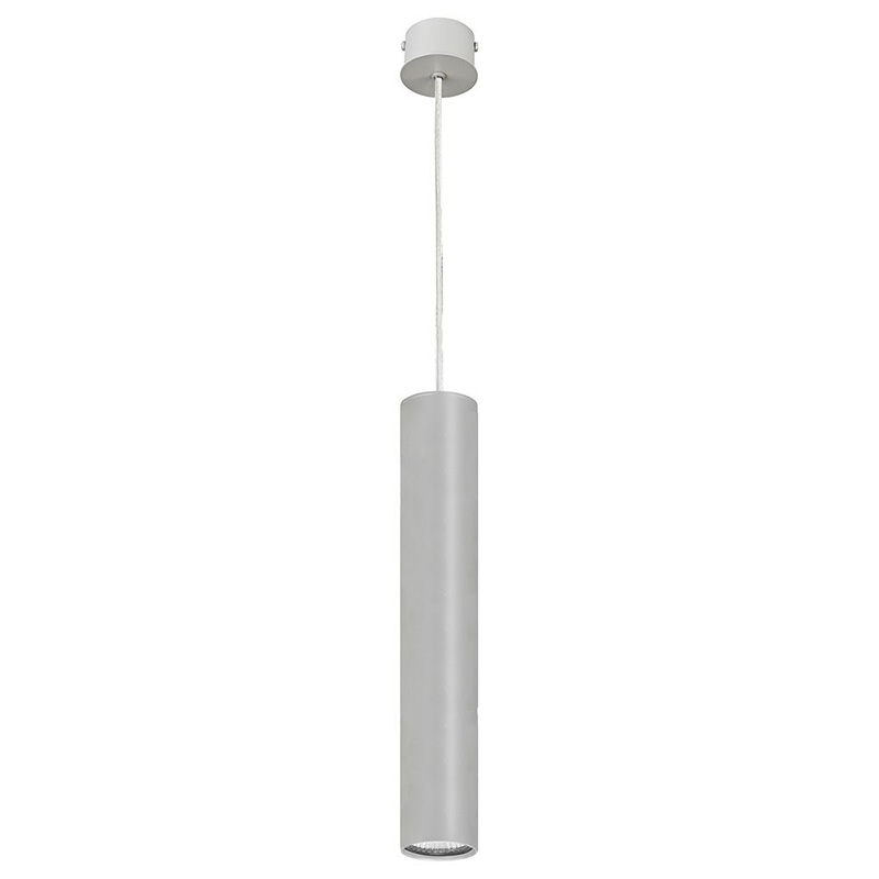 Подвесной светильник Luis Trumpet Tube Silver Lamp 40 Серебряный в Твери | Loft Concept 