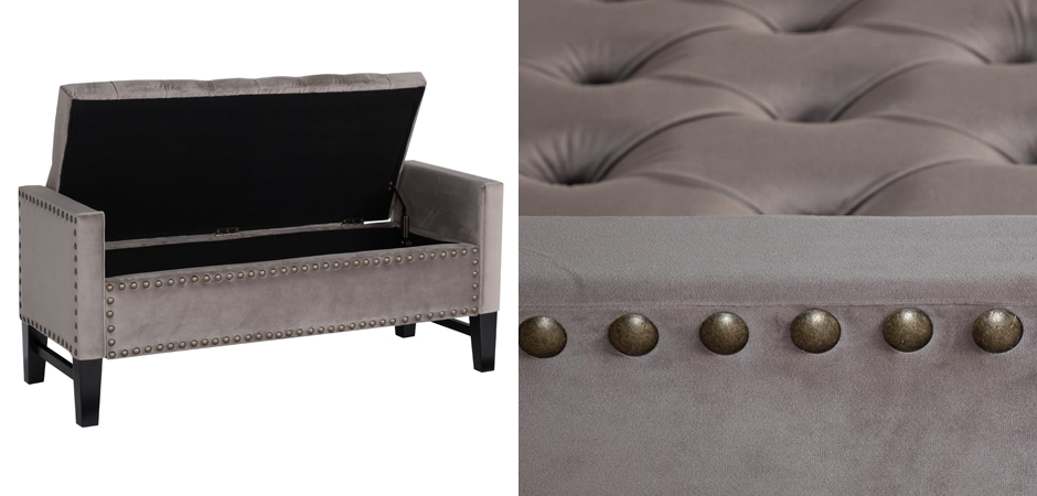 Банкетка с ящиком Helen Bench Seat Банкетка с ящиком Helen Bench Seat - Loft-Concept в Твери