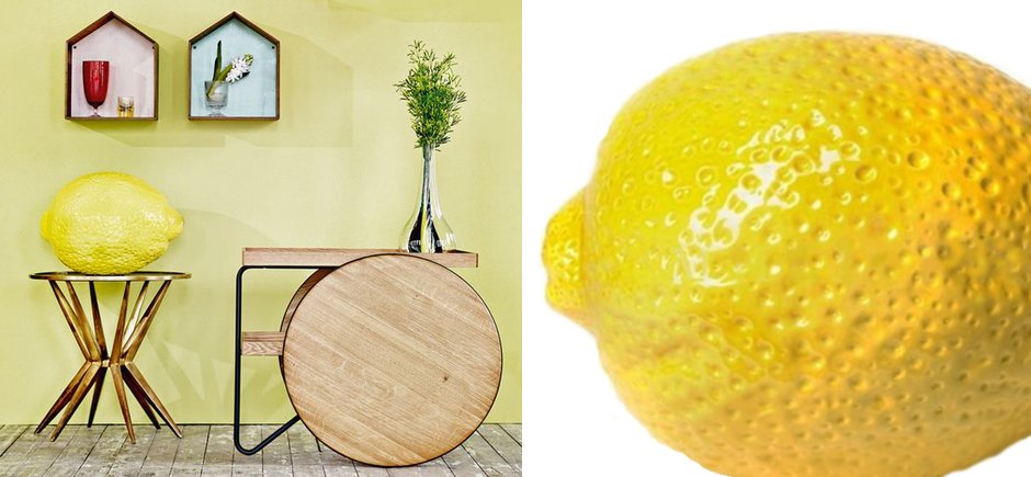 Аксессуар lemon ceramics Большой Лимон Аксессуар lemon ceramics Большой Лимон - Loft-Concept в Твери