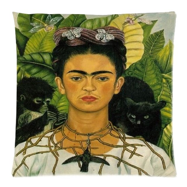 Декоративная подушка Frida Kahlo 2 Декоративная подушка Frida Kahlo 2 в Твери | Loft Concept