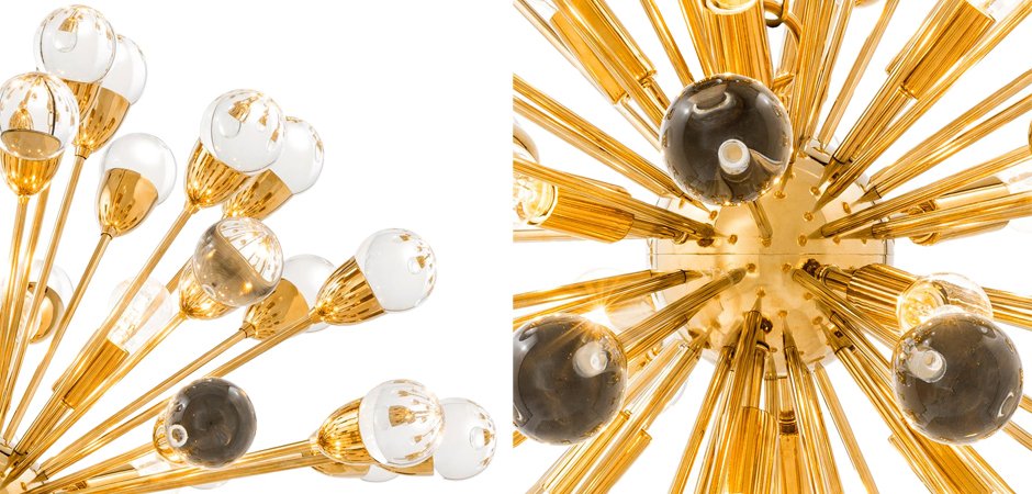 Люстра Chandelier Antares L Gold Люстра Chandelier Antares L Gold - Loft-Concept в Твери