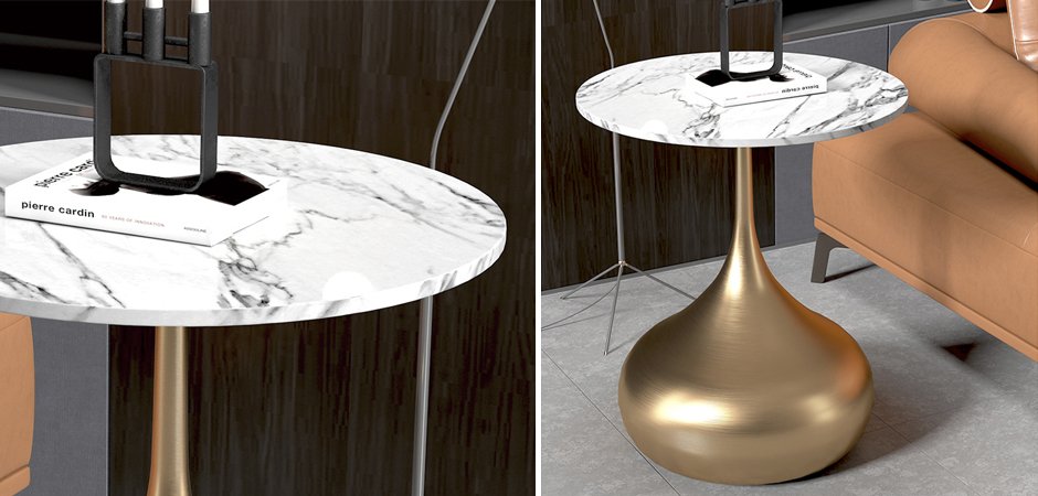 Приставной стол Gold Base Приставной стол Gold Base - Loft-Concept в Твери