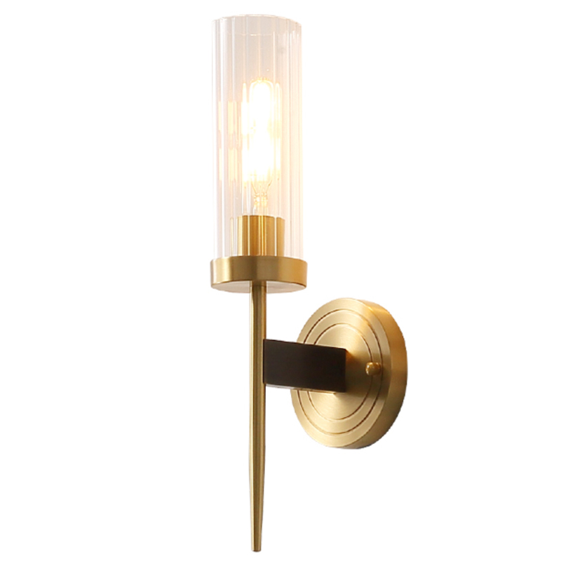 Бра European Modern Living Room Wall Lamp ALOUETTE SCONCE Латунь Прозрачное Стекло Бра European Modern Living Room Wall Lamp ALOUETTE SCONCE Латунь Прозрачное Стекло в Твери | Loft Concept
