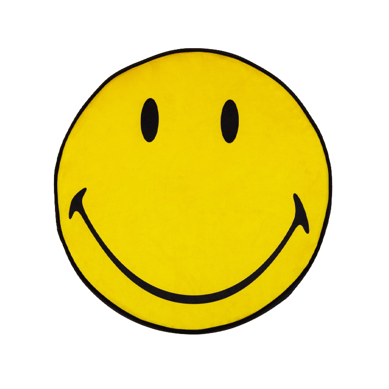 Подушка Seletti Classic Smiley Желтый Черный Подушка Seletti Classic Smiley Желтый Черный в Твери | Loft Concept
