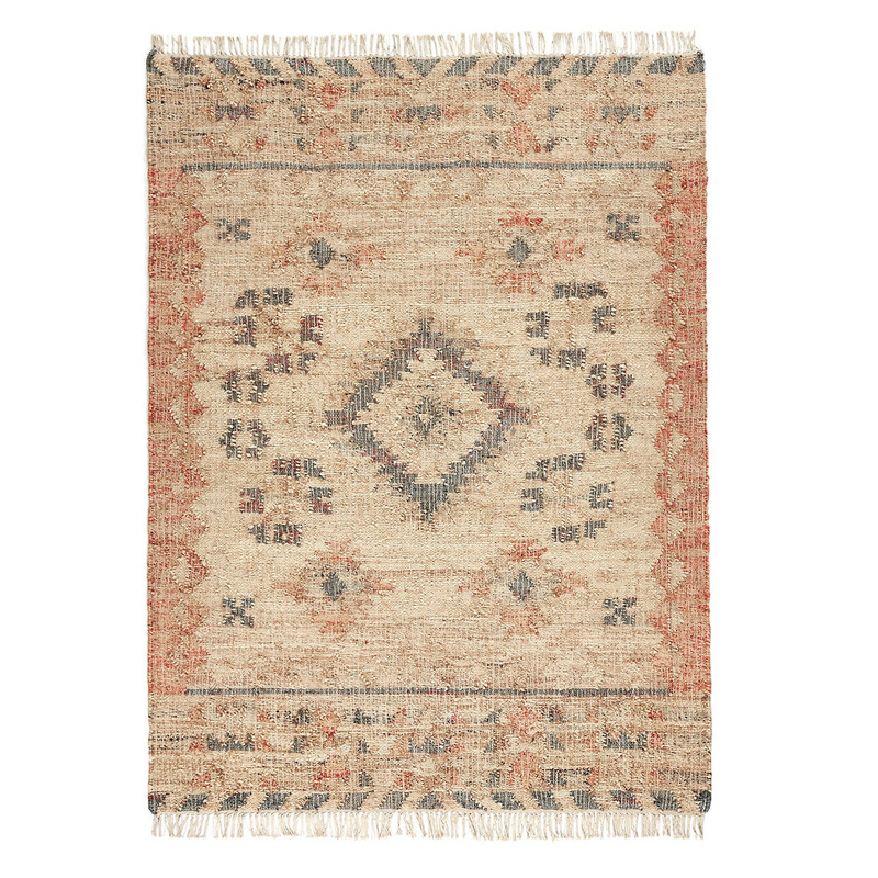 Ковер Carpet with Ornaments & Fringe Мульти Ковер Carpet with Ornaments & Fringe Мульти в Твери | Loft Concept