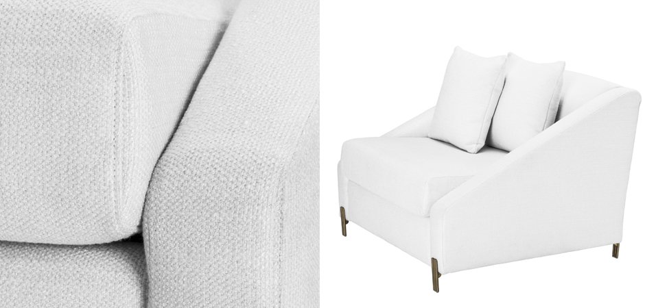 Кресло Eichholtz Chair Candice white - Loft-Concept в Твери