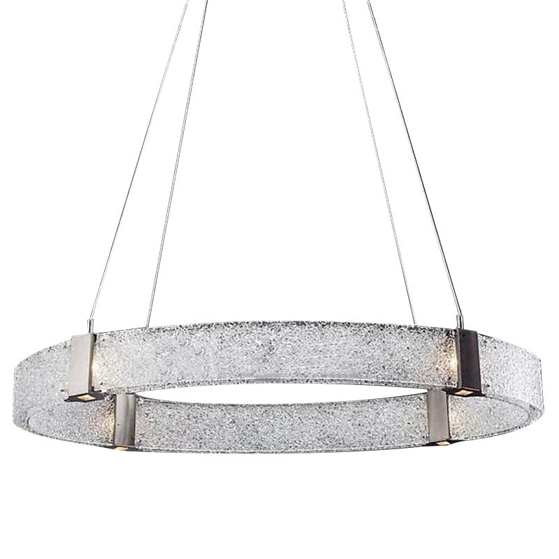 Люстра Parallel Oval LED Chandelier Никель Белый Люстра Parallel Oval LED Chandelier Никель Белый в Твери | Loft Concept