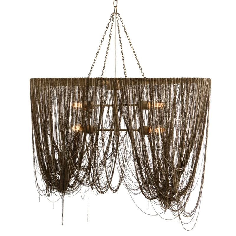Люстра Arteriors LAYLA PENDANT Золотой Серебряный Люстра Arteriors LAYLA PENDANT Золотой Серебряный в Твери | Loft Concept