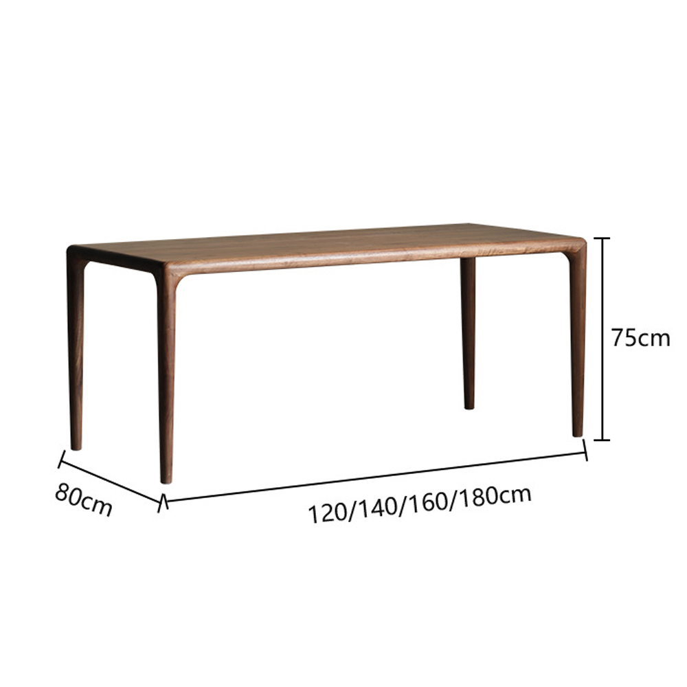 Стол обеденный деревянный с прямоугольной столешницей Walnut Wood Table Стол обеденный деревянный с прямоугольной столешницей Walnut Wood Table в Твери