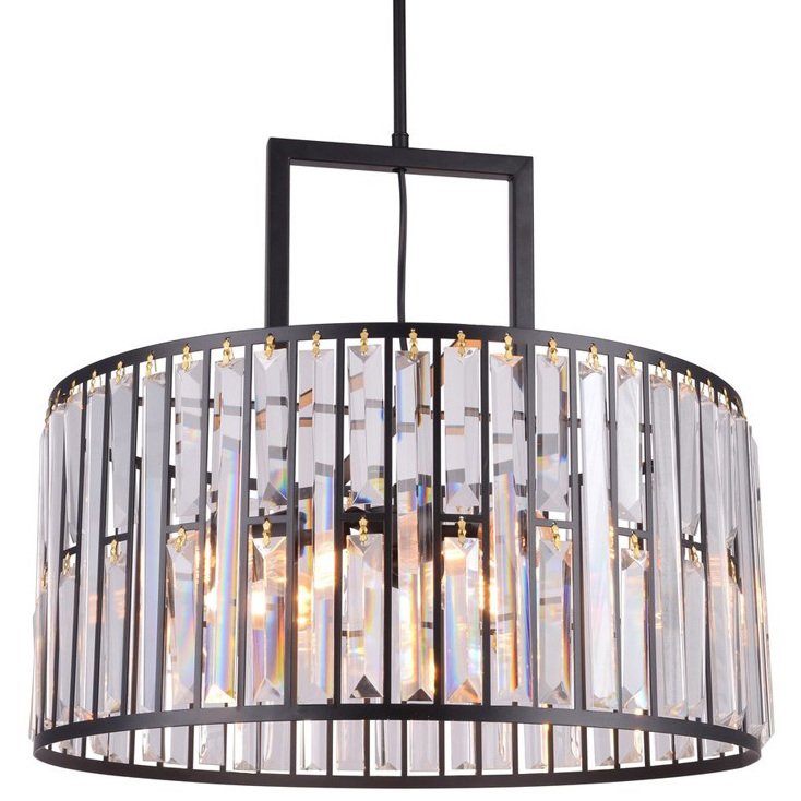 Люстра RH 1920S Odeon Round 48 Черный Люстра RH 1920S Odeon Round 48 Черный в Твери | Loft Concept