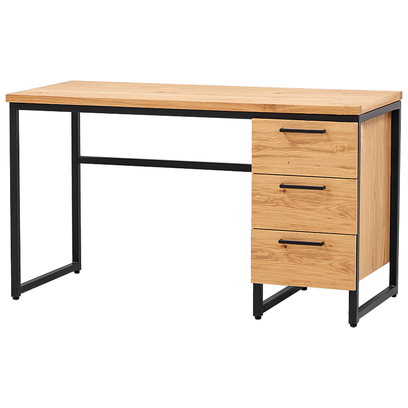 Рабочий стол Curtis Loft Desk Древесина Черный Рабочий стол Curtis Loft Desk Древесина Черный в Твери | Loft Concept