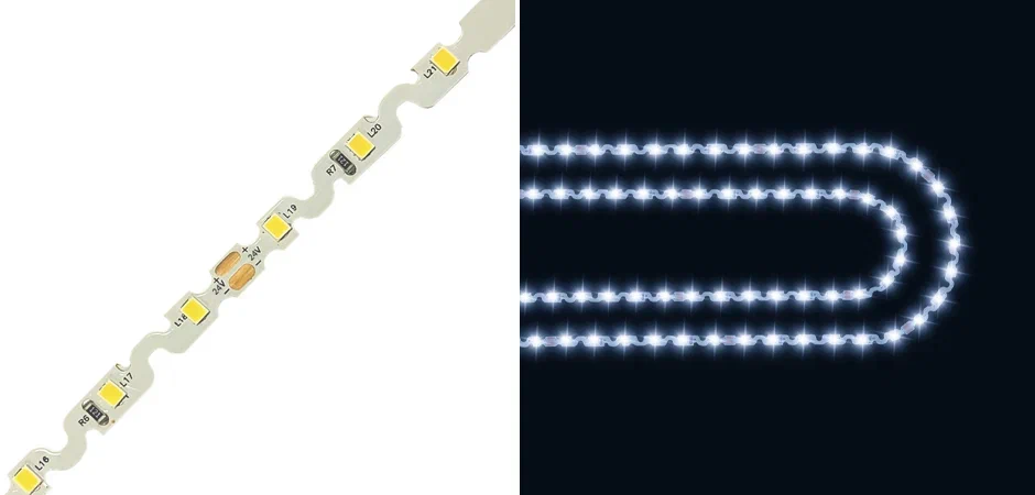 Светодиодная лента 5W/m 60LED/m 2835SMD холодный белый 5M Светодиодная лента 5W/m 60LED/m 2835SMD холодный белый 5M - Loft-Concept в Твери