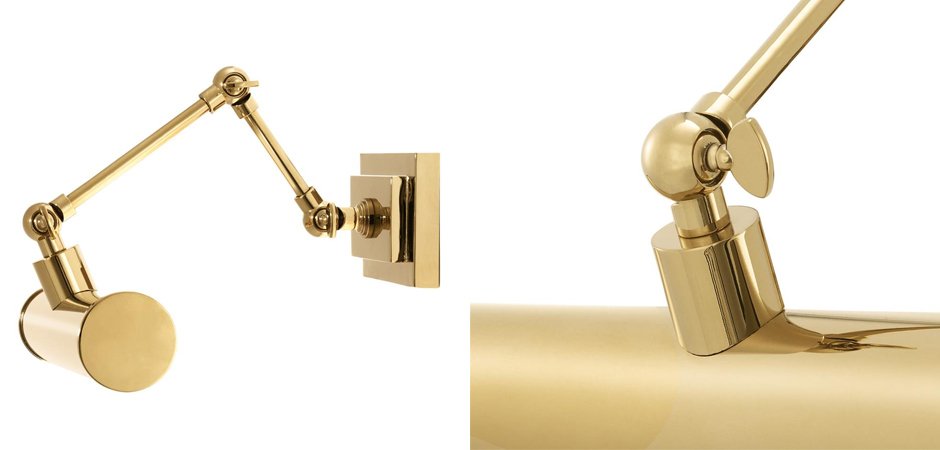 Бра Eichholtz Wall Lamp Pacific Gold Бра Eichholtz Wall Lamp Pacific Gold - Loft-Concept в Твери
