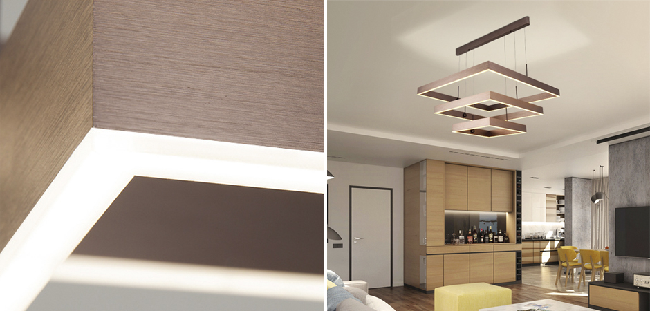 Люстра Ribbon Squares Chandelier Люстра Ribbon Squares Chandelier - Loft-Concept в Твери