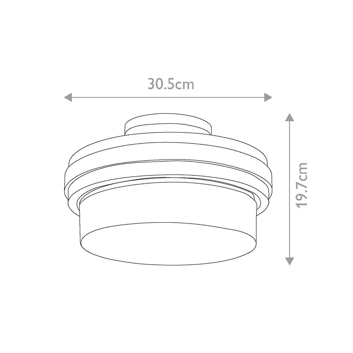 Потолочный светильник с прозрачным стеклянным плафоном с эффектом пузырьков Kichler в Твери