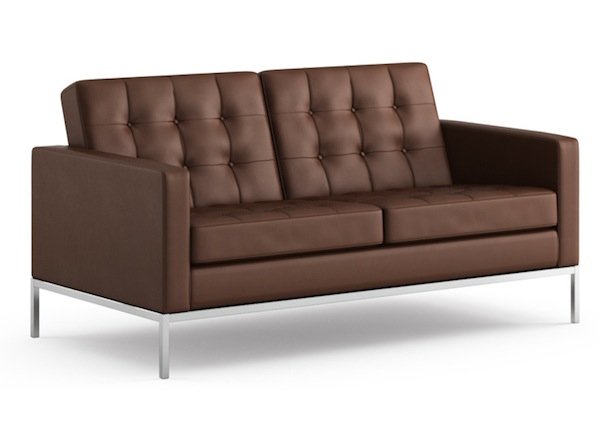 Диван Florence Knoll Settee Темно-синий Серый Оранжевый Черный Белый Зеленый Коричневый Красный Диван Florence Knoll Settee Темно-синий Серый Оранжевый Черный Белый Зеленый Коричневый Красный в Твери | Loft Concept