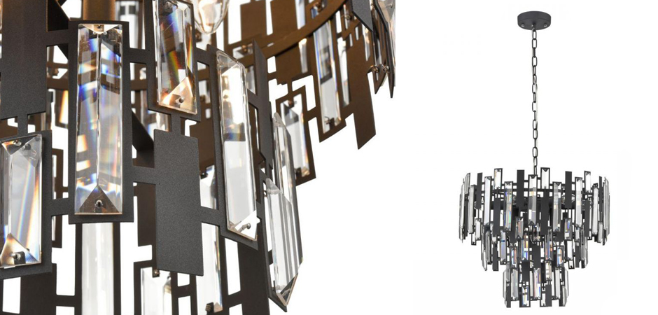 Люстра Darkness Chandelier three cascades Люстра Darkness Chandelier three cascades - Loft-Concept в Твери