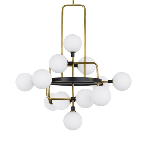 Люстра TECH Lighting Viaggio Chandelier Золотой Белый Черный Люстра TECH Lighting Viaggio Chandelier Золотой Белый Черный в Твери | Loft Concept