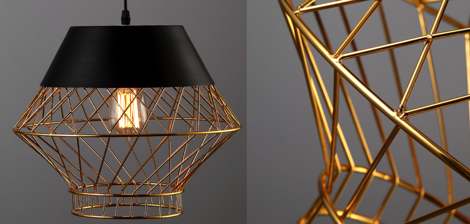 Подвесной светильник Golden Supro Cage Подвесной светильник Golden Supro Cage - Loft-Concept в Твери