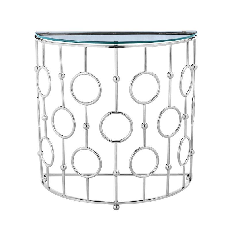 Консоль Console Insignia Rings chrome Хром Консоль Console Insignia Rings chrome Хром в Твери | Loft Concept