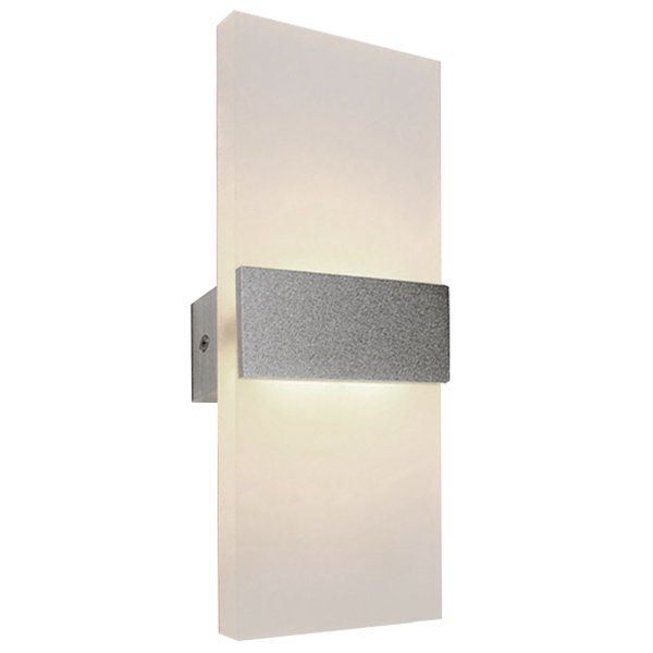 Бра Road Wall Light Silver Серебряный Прозрачный белый Бра Road Wall Light Silver Серебряный Прозрачный белый в Твери | Loft Concept